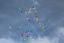 Luftballonstart